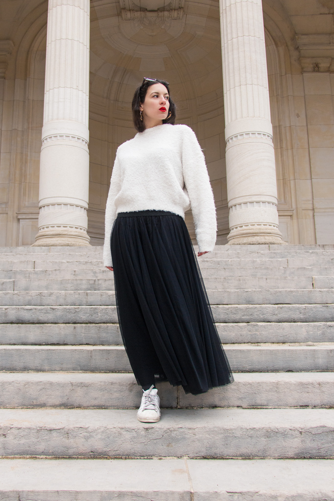 Jupe CRYSTAL tulle noir Jupe CRYSTAL tulle noir