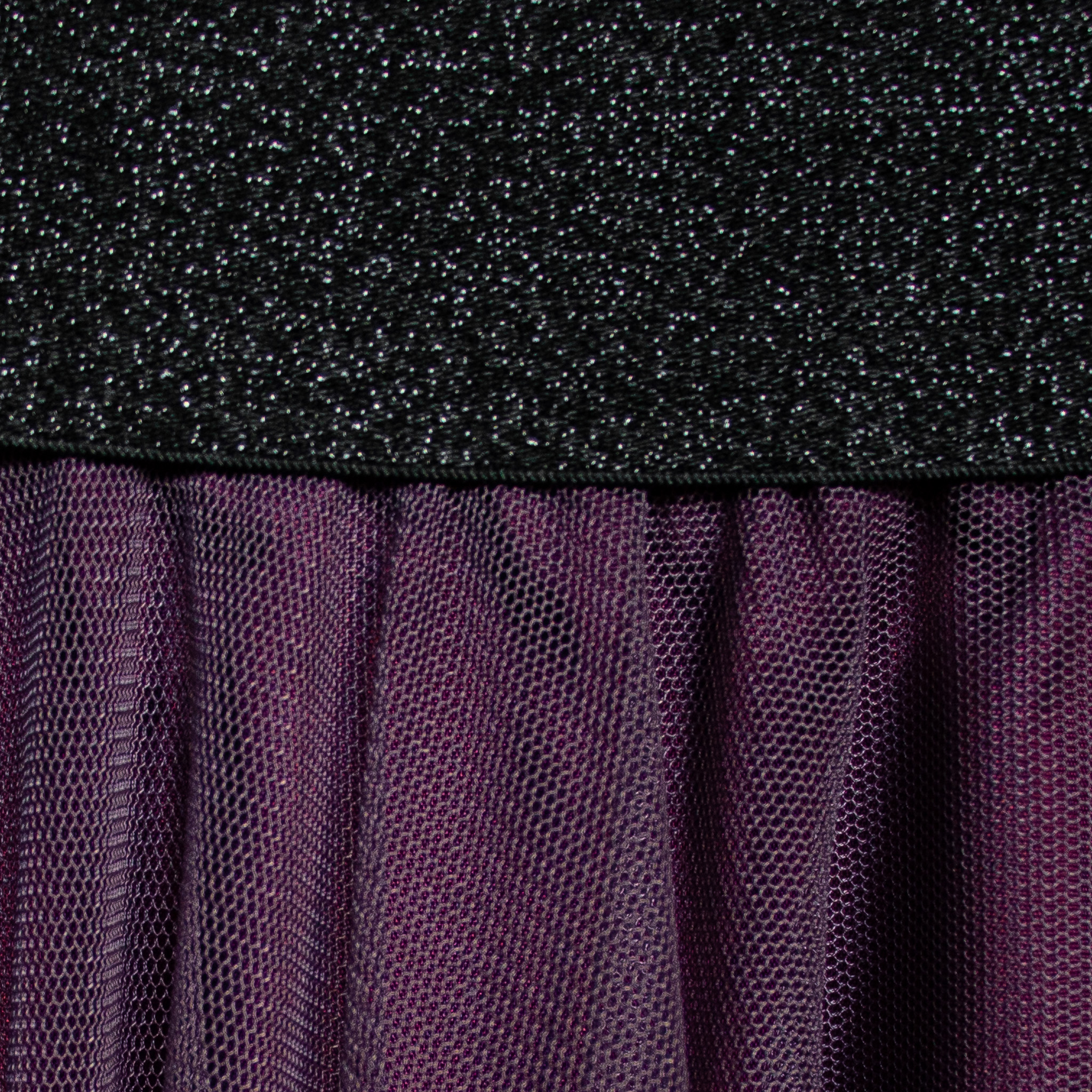 Jupe CRYSTAL tulle prune Jupe CRYSTAL tulle prune