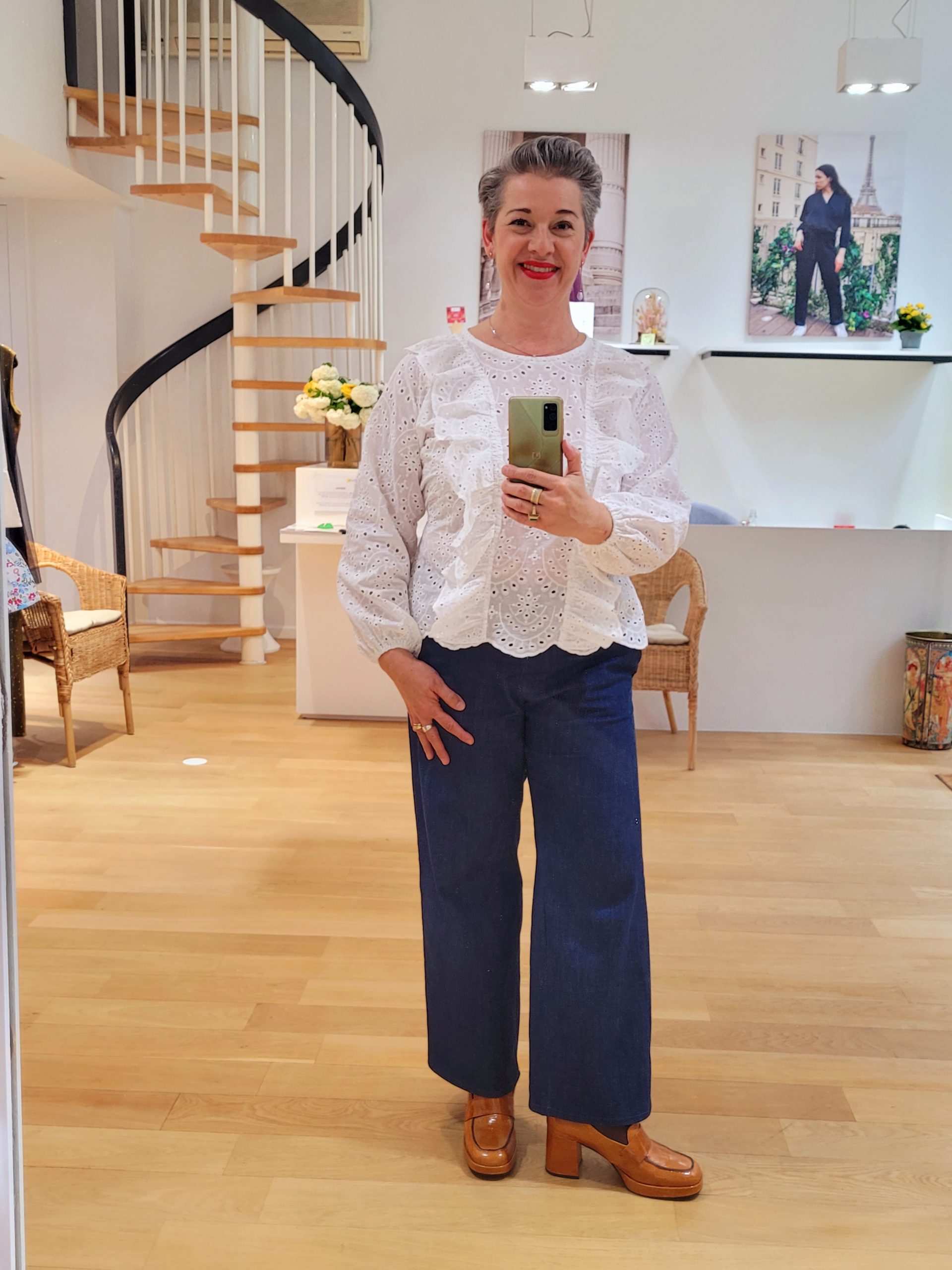 Pantalon jean MIA coton élasthanne Pantalon jean MIA coton élasthanne