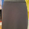 Jupe midi satin noir stretch Jupe midi satin noir stretch