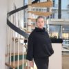 Pull ELSA bouclette noire