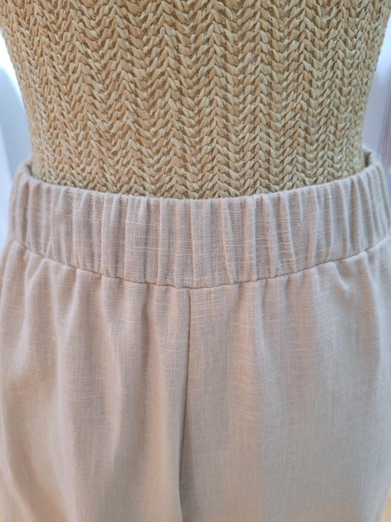 Pantalon VIVIANE ramie naturelle