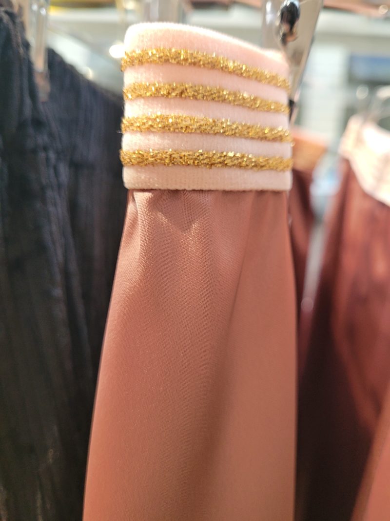 jupe SAMBA satin vieux rose