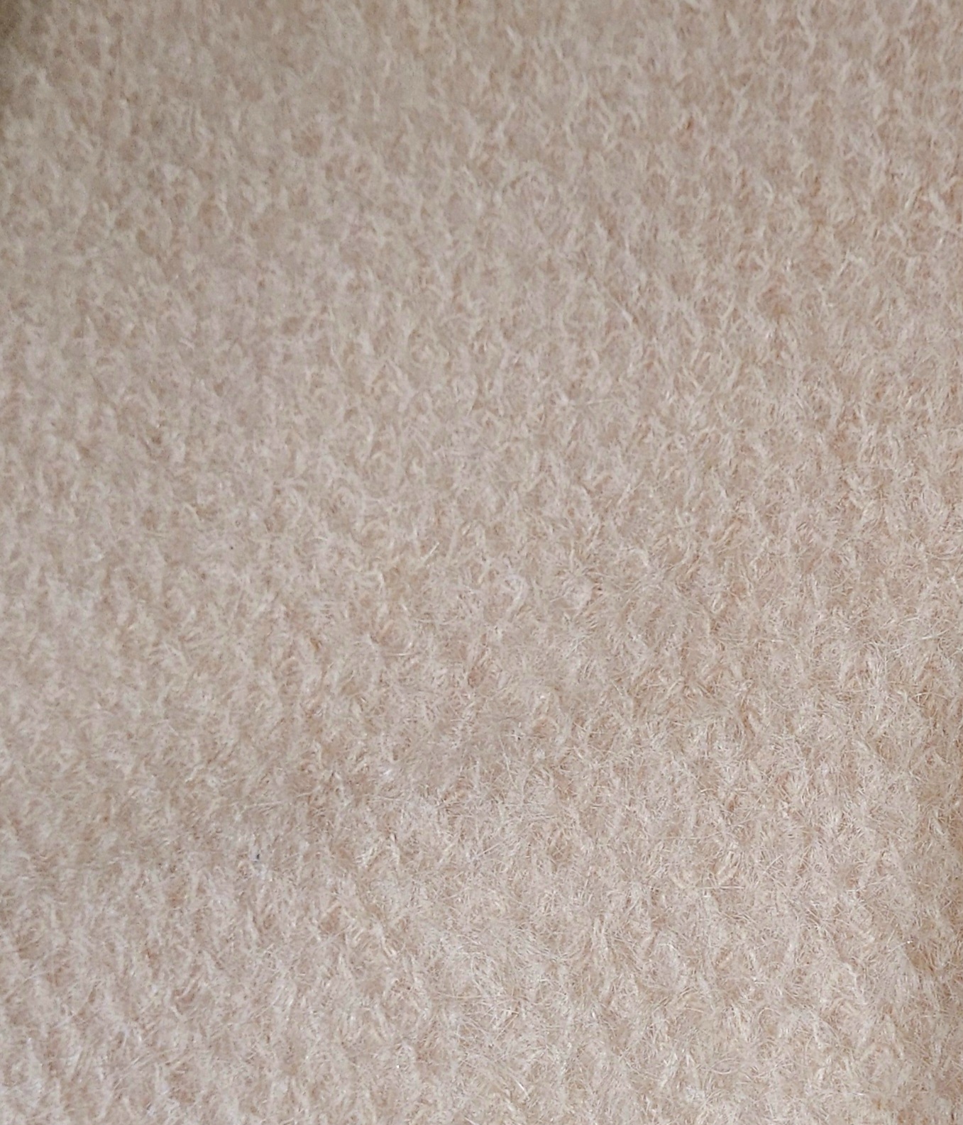 Gilet sans manches de berger laine beige rosé