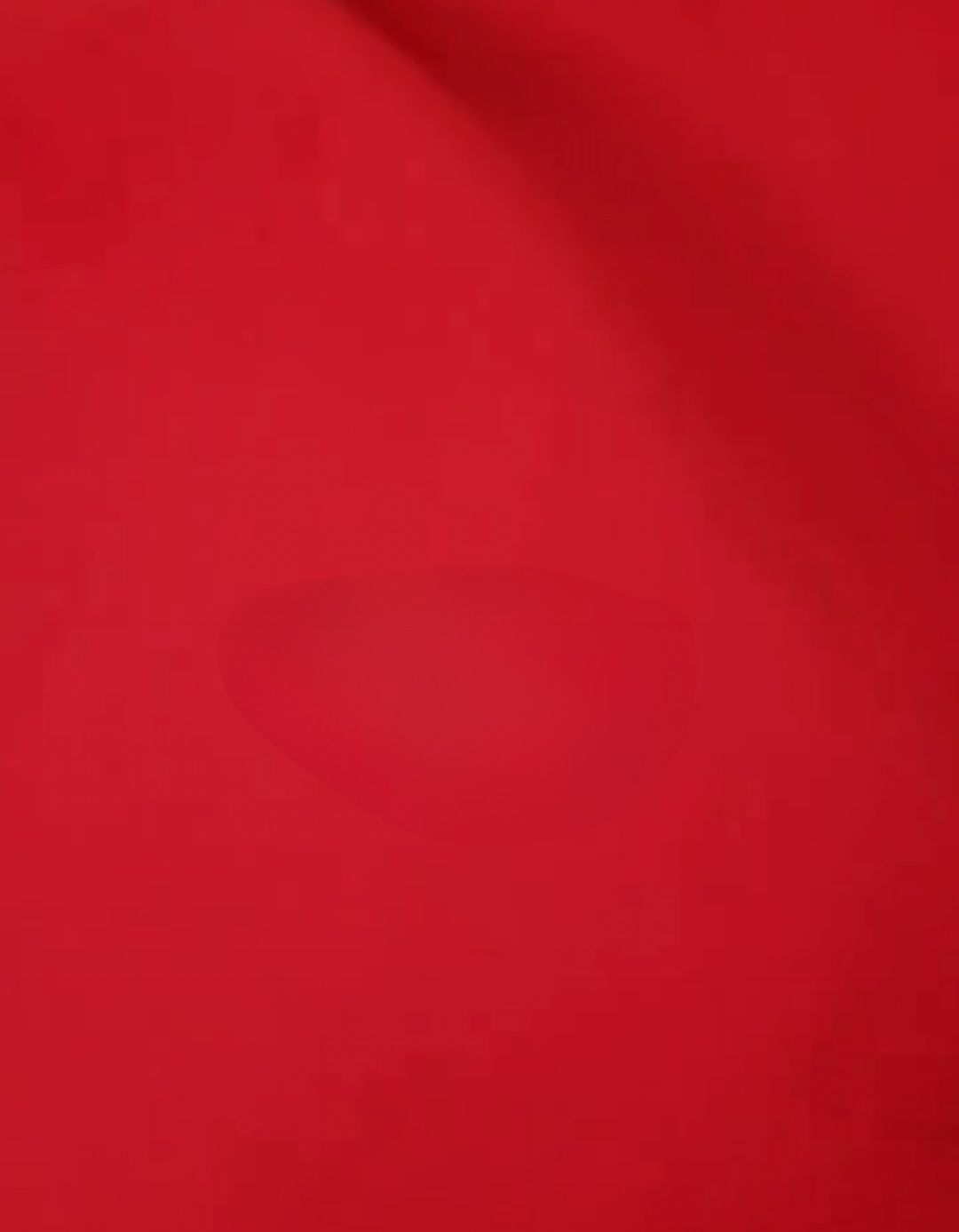 Double-crêpe rouge uni