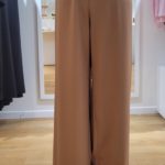 Double crêpe uni cappuccino