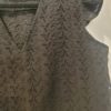 LEONIE haut broderie anglaise noir manches volants